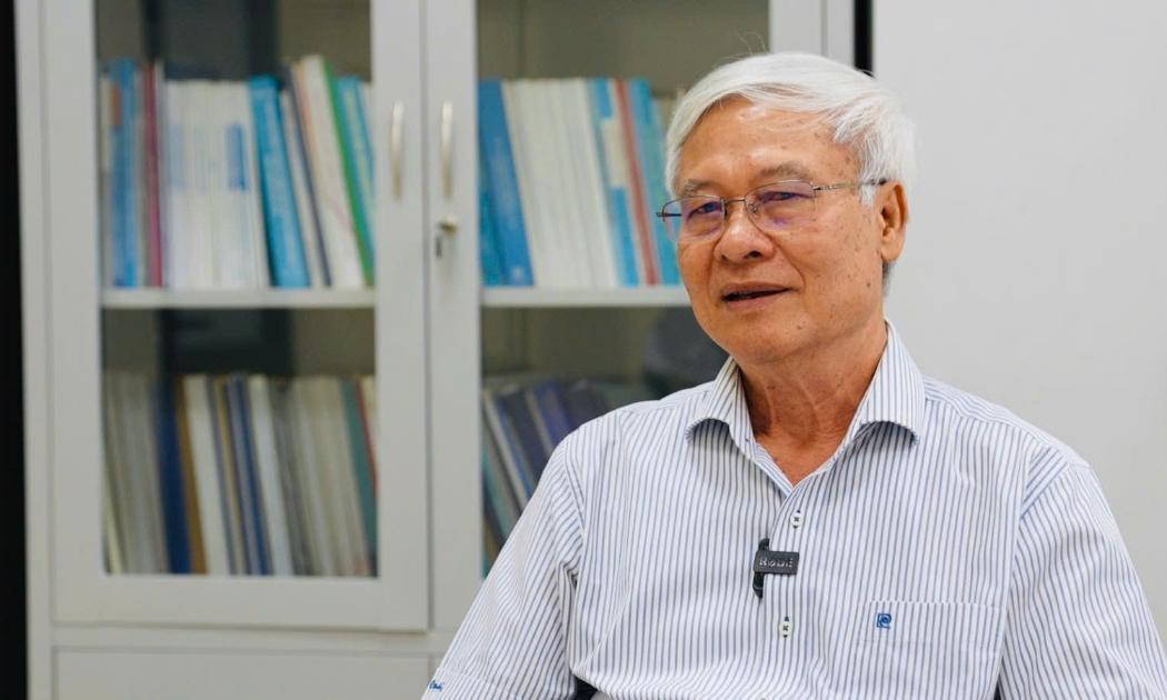 GS.TS Đỗ Công Thung - Nguyên Chủ tịch Hội đồng khoa học Viện Tài nguyên và Môi trường biển.