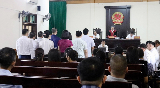 Toàn cảnh phiên tòa