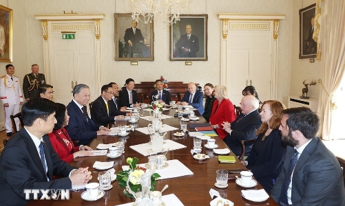 Phấn đấu nâng kim ngạch thương mại Việt Nam - Ireland lên 5 tỷ USD vào năm 2026 