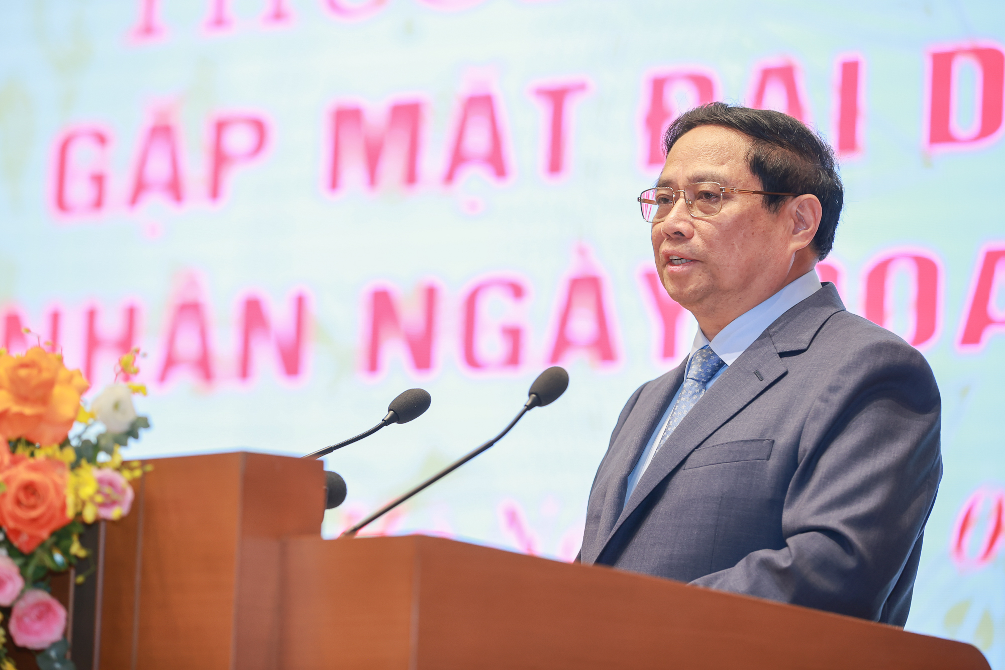 Thủ tướng Phạm Minh Chính phát biểu kết luận hội nghị