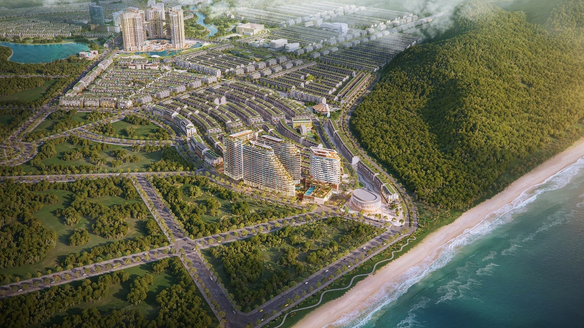 Vị tr&iacute; đắc địa của Meypearl Harmony b&ecirc;n B&atilde;i Trường.