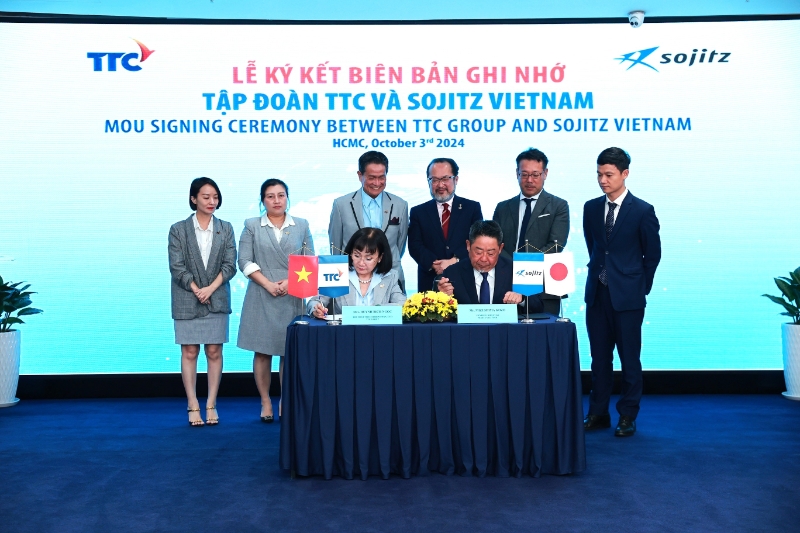 TTC Group and Sojitz Vietnam sign MoU