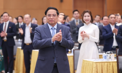 Thủ tướng chủ trì cuộc gặp mặt các đại diện doanh nghiệp nhân ngày Doanh nhân Việt Nam