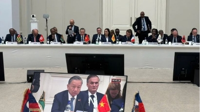 Party General Secretary and State President To Lam addresses the 19th Francophonie Summit
