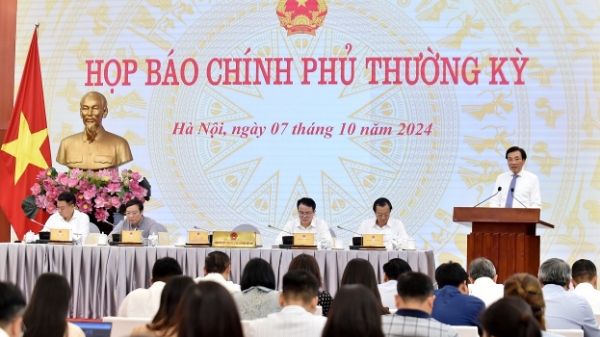 Kinh tế 9 tháng năm 2024 tiếp tục phục hồi tích cực, tăng trưởng ở hầu hết các lĩnh vực quan trọng