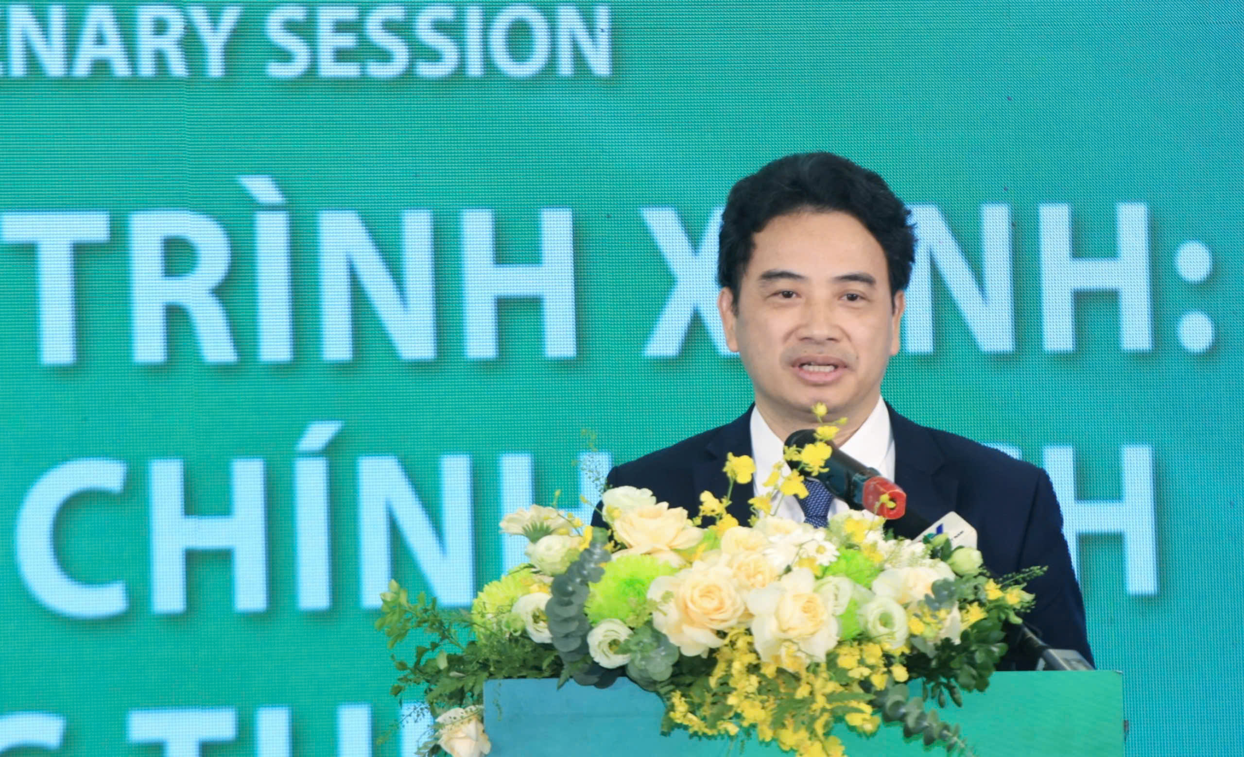 PGS.TS. Vũ Ngọc Anh - Vụ trưởng Vụ Khoa học công nghệ và Môi trường, Bộ Xây dựng.
