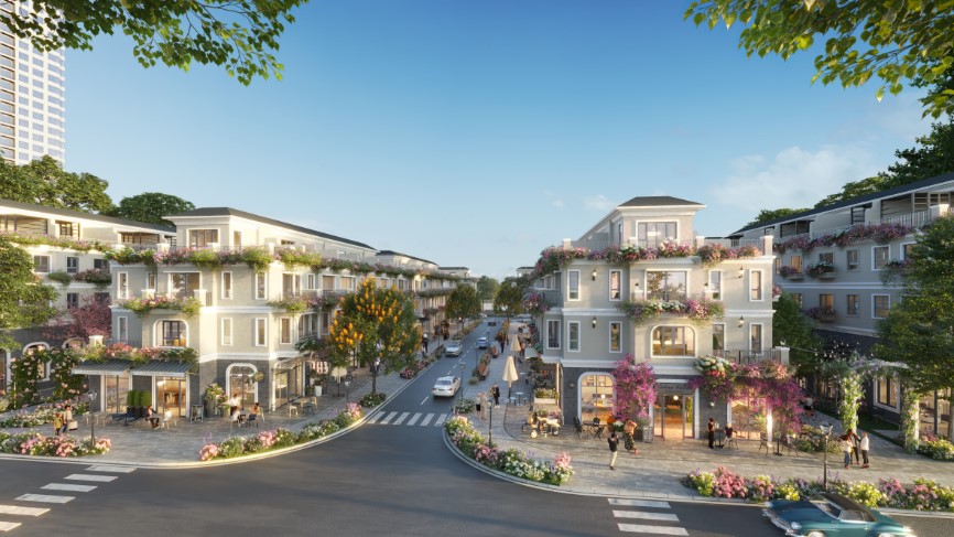 Central Plaza là nhà phố quảng trường đầu tiên tại Nghệ An.