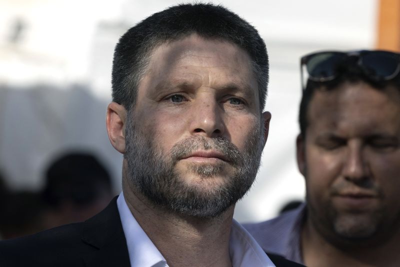 Bộ trưởng tài chính Israel Bezalel Smotrich -Ảnh: Getty Images