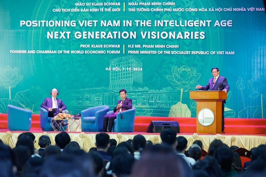 Thủ tướng Phạm Minh Chính: Việt Nam tự tin, bản lĩnh bước vào kỷ nguyên thông minh - Ảnh: VGP