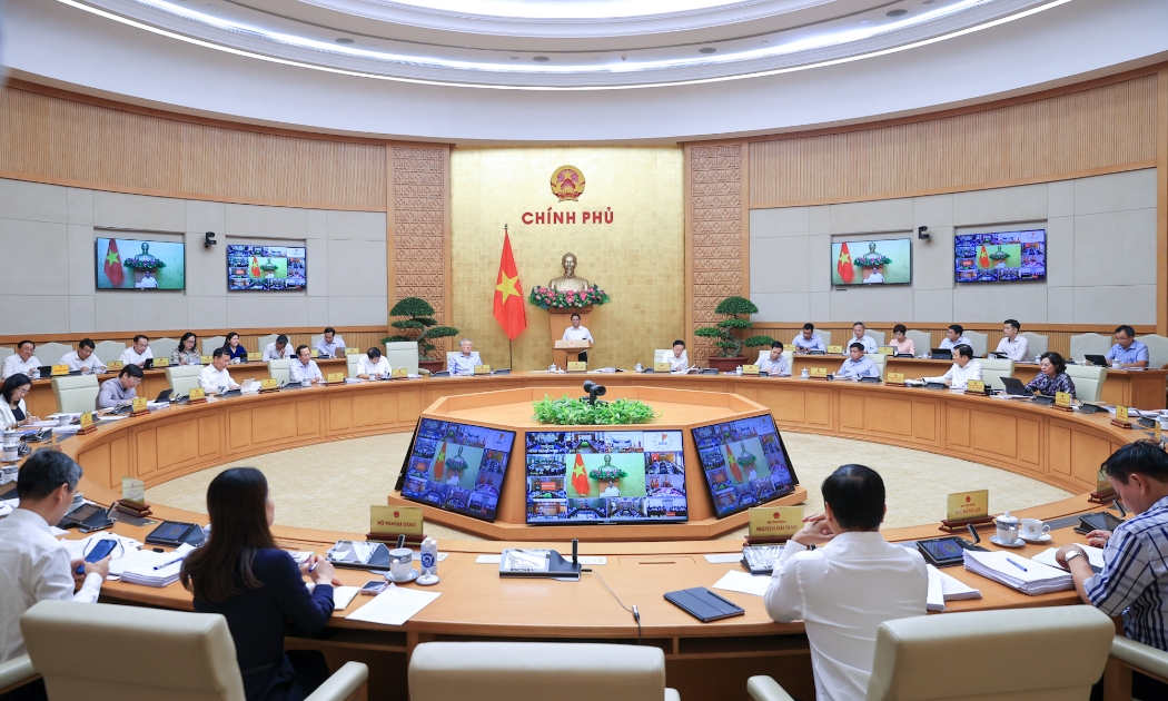 Phiên họp Chính phủ với địa phương - Ảnh: VGP