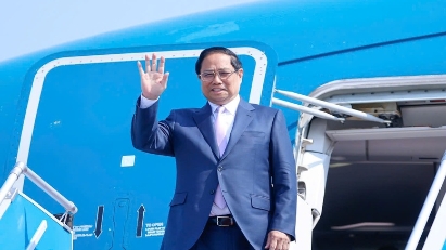 PM leaves for 44th, 45th ASEAN Summits in Laos