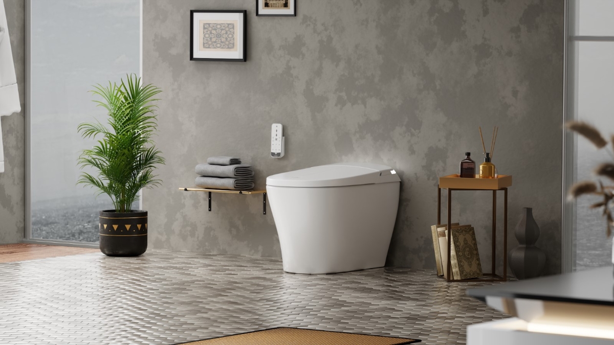 Bồn cầu th&ocirc;ng minh VICLEAN-IH  n&acirc;ng cấp ti&ecirc;u chuẩn vệ sinh của ph&ograve;ng tắm.