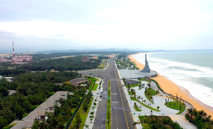 Công viên biển TP. Tuy Hòa, tỉnh Phú Yên.