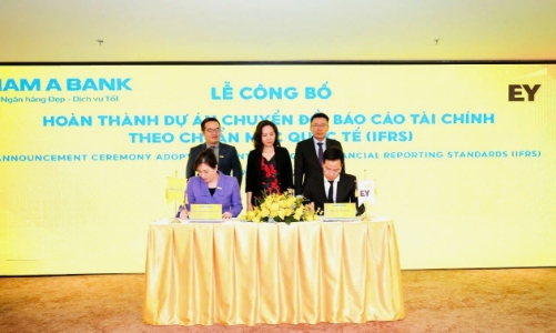 Nam A Bank tiên phong hoàn thành báo cáo tài chính theo chuẩn mực Quốc tế