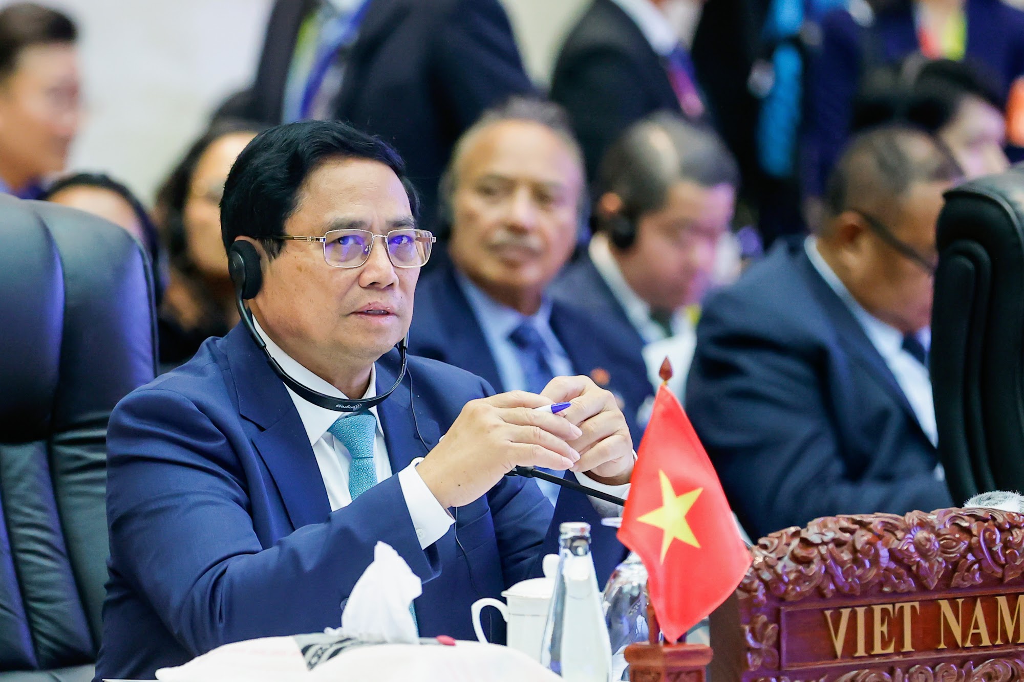 Thủ tướng Phạm Minh Chính tại hội nghị - Ảnh: VGP