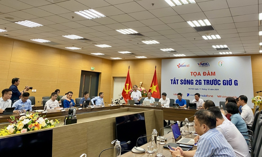 Tọa đàm “Tắt sóng 2G trước giờ G”.
