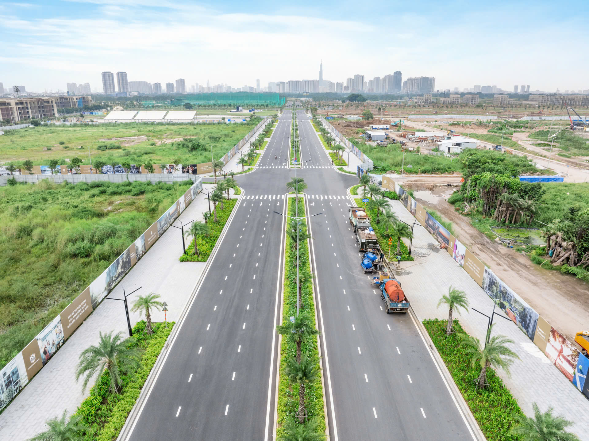 Đường Liên Phường và cầu bắc qua rạch Mương Kinh dự kiến hoàn thiện và thông xe kỹ thuật vào đầu năm 2025 - Ảnh minh họa.