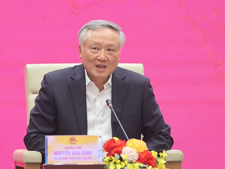 Ph&oacute; Thủ tướng Thường trực Nguyễn H&ograve;a B&igrave;nh - Ảnh: VGP.