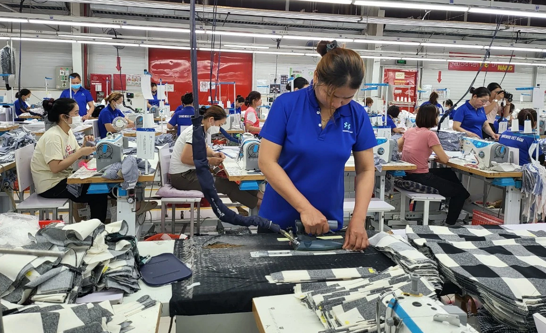 Các doanh nghiệp ngành dệt may đã tận dụng hiệu quả các lợi thế từ thị trường bên ngoài.