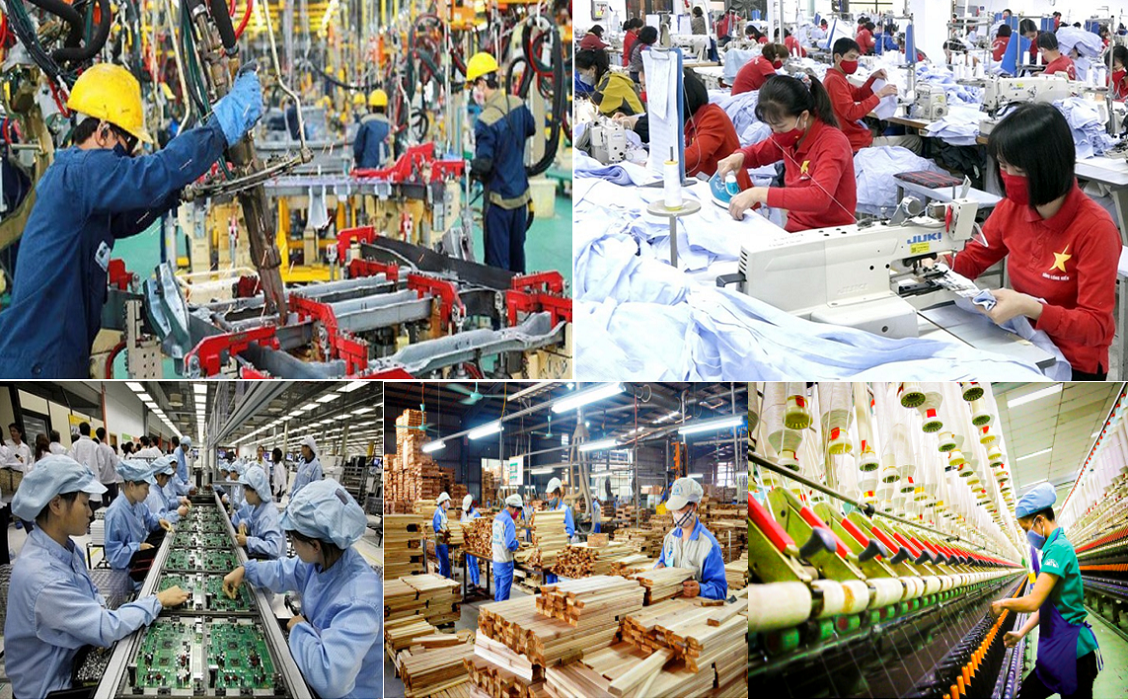 Trong 9 tháng năm 2024, chỉ số sản xuất công nghiệp của một số ngành sản xuất trọng điểm tăng cao so với cùng kỳ năm trước.