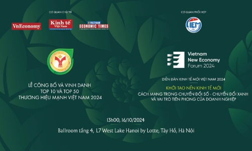 Sắp diễn ra Lễ Công bố và Vinh danh Thương hiệu Mạnh Việt Nam 2024