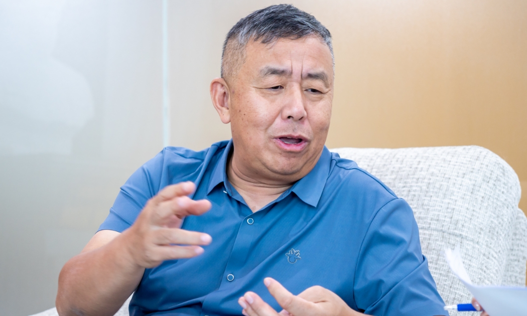 Ông Lưu Sáng, Chủ tịch Hiệp hội Thương mại điện tử xuyên biên giới tỉnh Vân Nam (Trung Quốc).