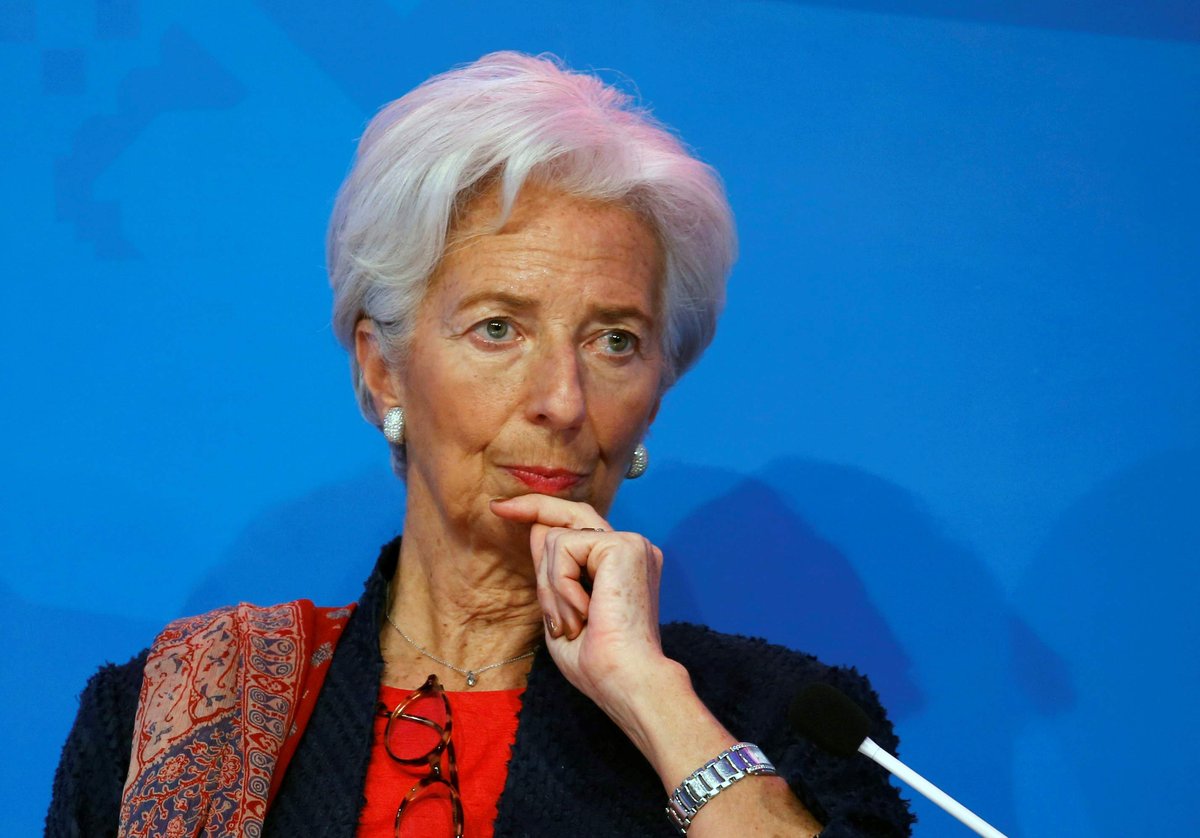 Chủ tịch ECB Christine Lagarde - Ảnh: Reuters.