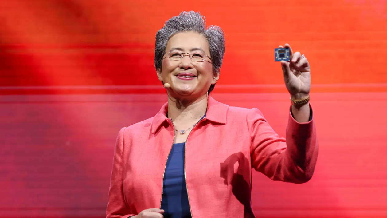 Bà Lisa Su, Chủ tịch kiêm Giám đốc Điều hành Advanced Micro Devices (AMD), phát biểu khai mạc sự kiện Computex 2024.