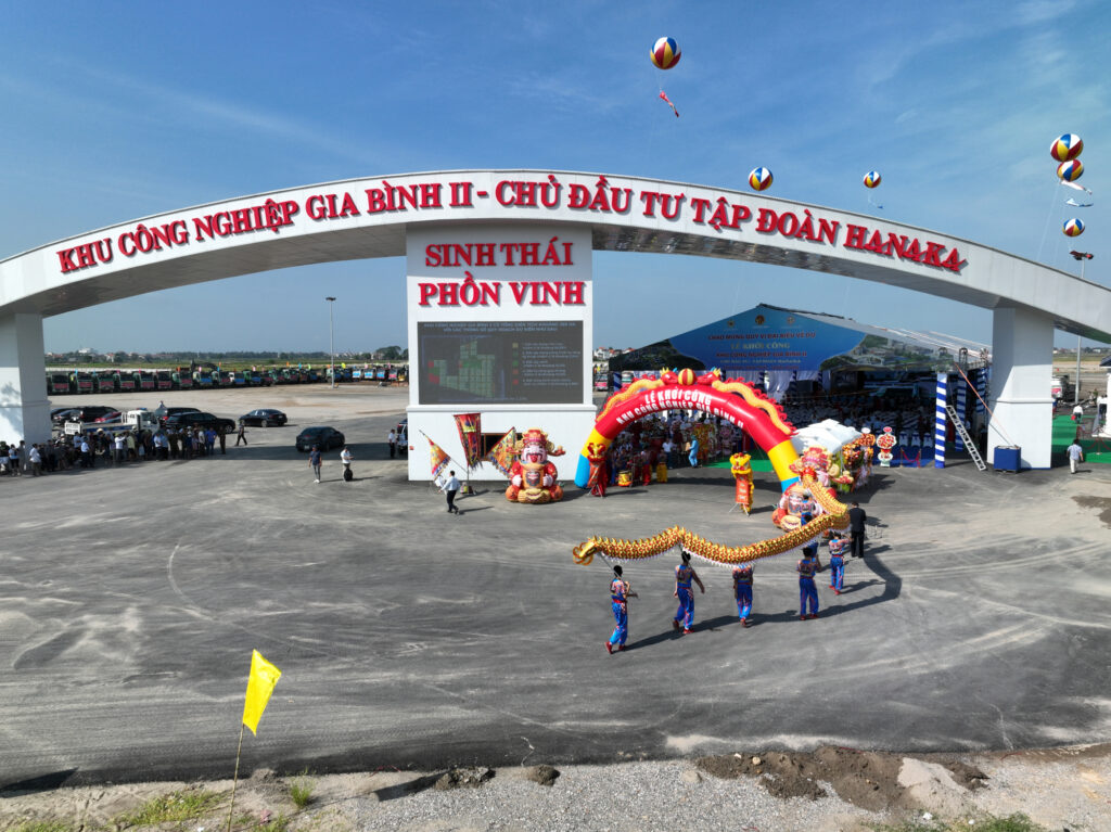 Khu công nghiệp Gia Bình II tỉnh Bắc Ninh khởi công năm 2023