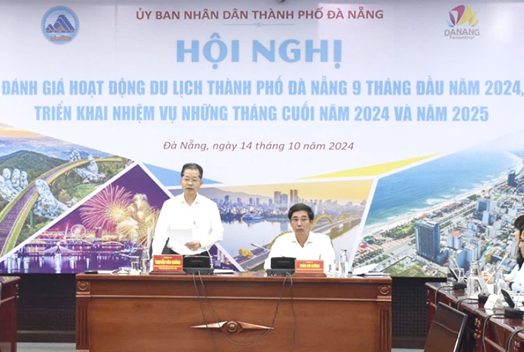 Bí thư Thành ủy Nguyễn Văn Quảng phát biểu tại Hội nghị.