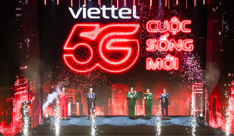 Commercial 5G service offically launched in Vietnam 