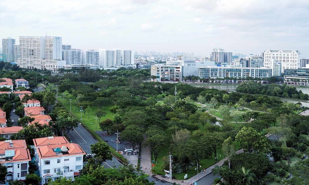 Những khu dân cư xanh với không gian xanh, tiện ích xanh và lối sống xanh đang được người dân ưa chuộng, tìm đến an cư. Ảnh minh họa.
