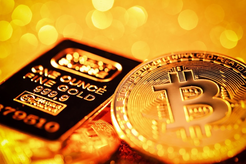 Cả bitcoin và vàng tiếp tục tăng giá trong phiên giao dịch ngày 16/10.