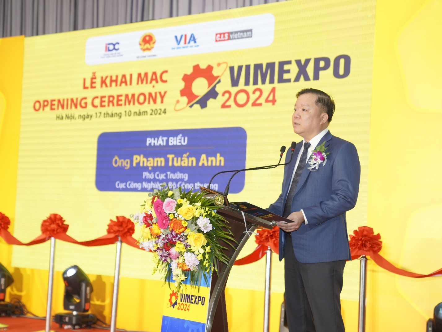 Ông Phạm Anh Tuấn - Phó Tổng giám đốc Tổng công ty Máy động lực và Máy nông nghiệp Việt Nam - CTCP (VEAM).