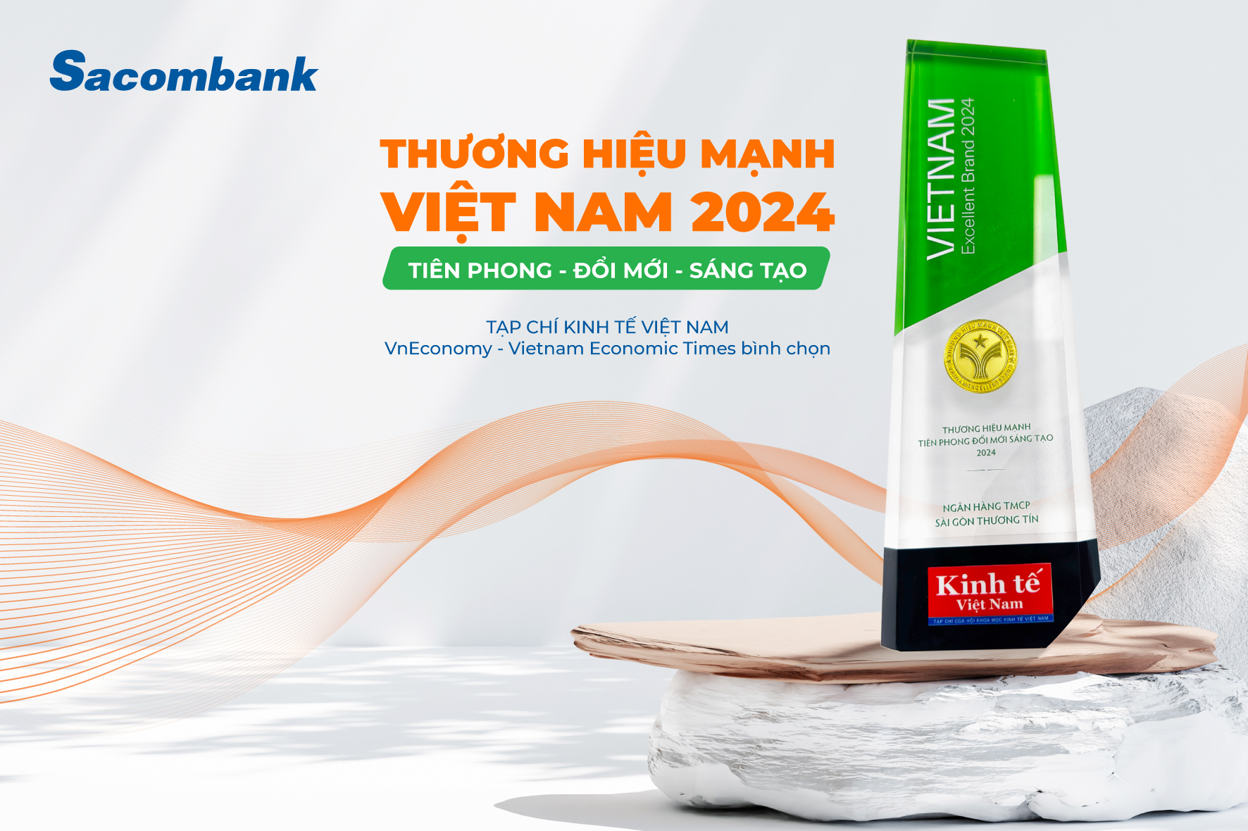 Sacombank được vinh danh là thương hiệu mạnh Việt Nam 13 năm liên tiếp - Ảnh 1