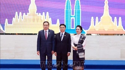 National Assembly Chairman attends AIPA's 45th General Assembly in Vientiane