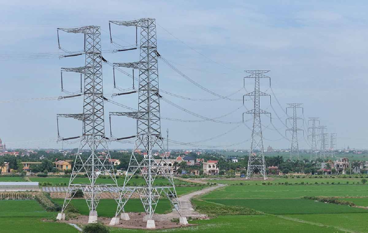 Dự án đường dây 500 kV mạch 3 đã được khánh thành vào ngày 29/8/2024, góp phần bổ sung nguồn cho miền Bắc.
