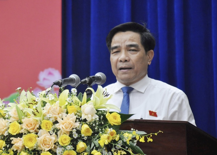 Chủ tịch UBND tỉnh Quảng Nam Lê Văn Dũng.