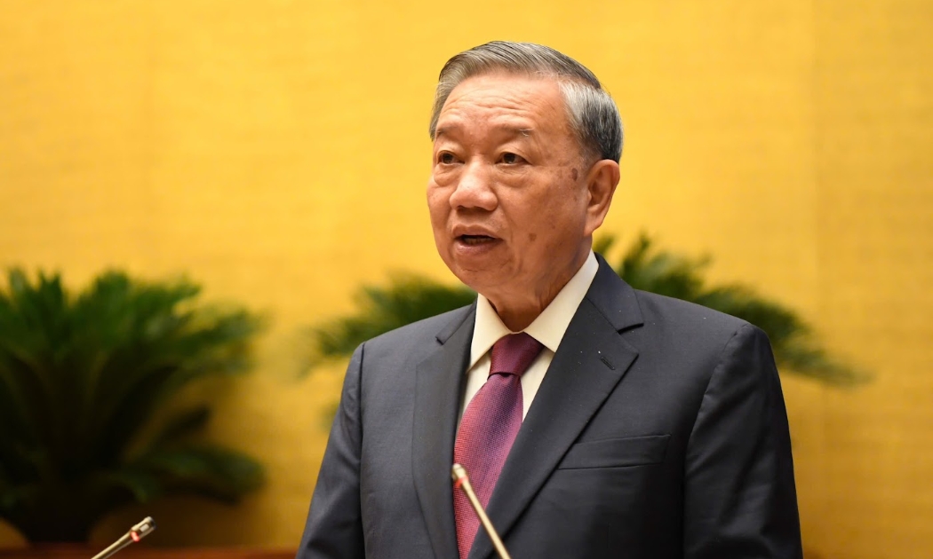 Tổng Bí thư, Chủ tịch nước Tô Lâm phát biểu kết luận Hội nghị toàn quốc quán triệt, triển khai thực hiện Nghị quyết Hội nghị lần thứ mười Ban Chấp hành Trung ương Đảng khóa XIII - Ảnh: VGP