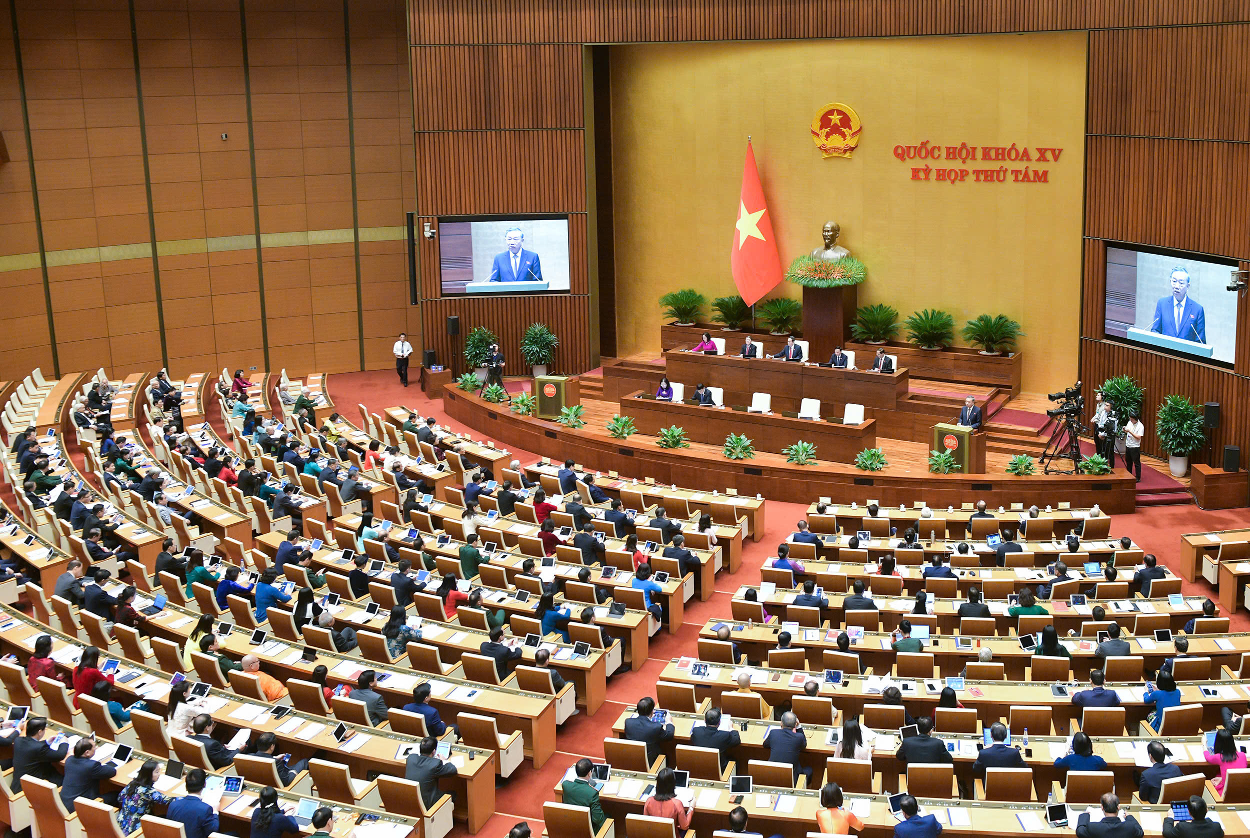 Quang cảnh phiên khai mạc - Ảnh: Quochoi.vn