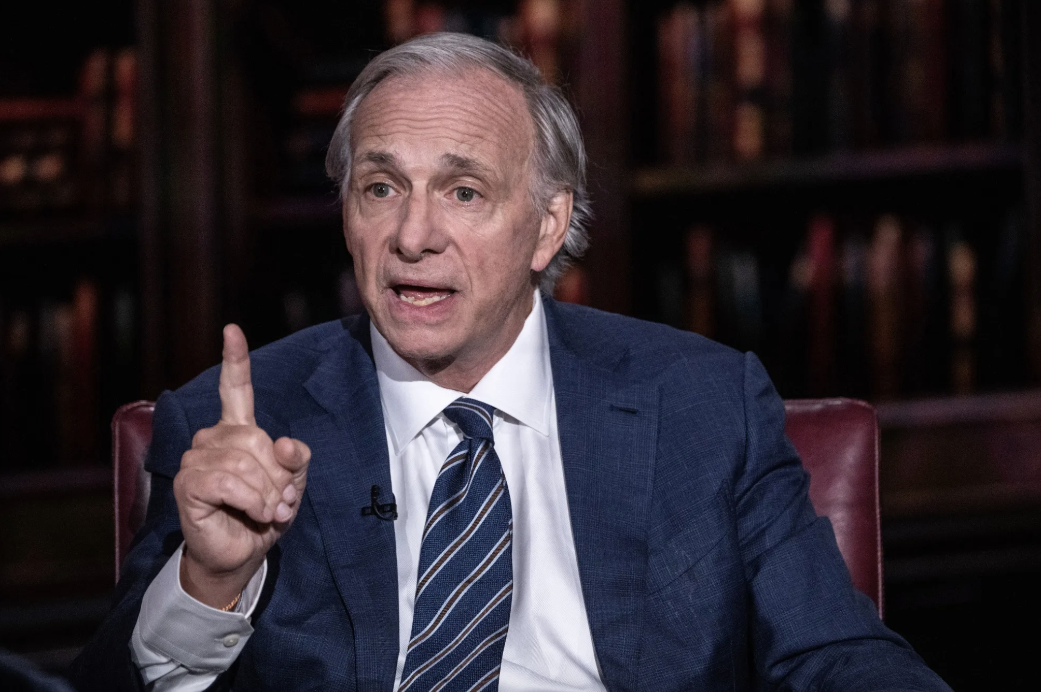 Nhà đầu tư, tỷ phú Ray Dalio - Ảnh: Bloomberg.