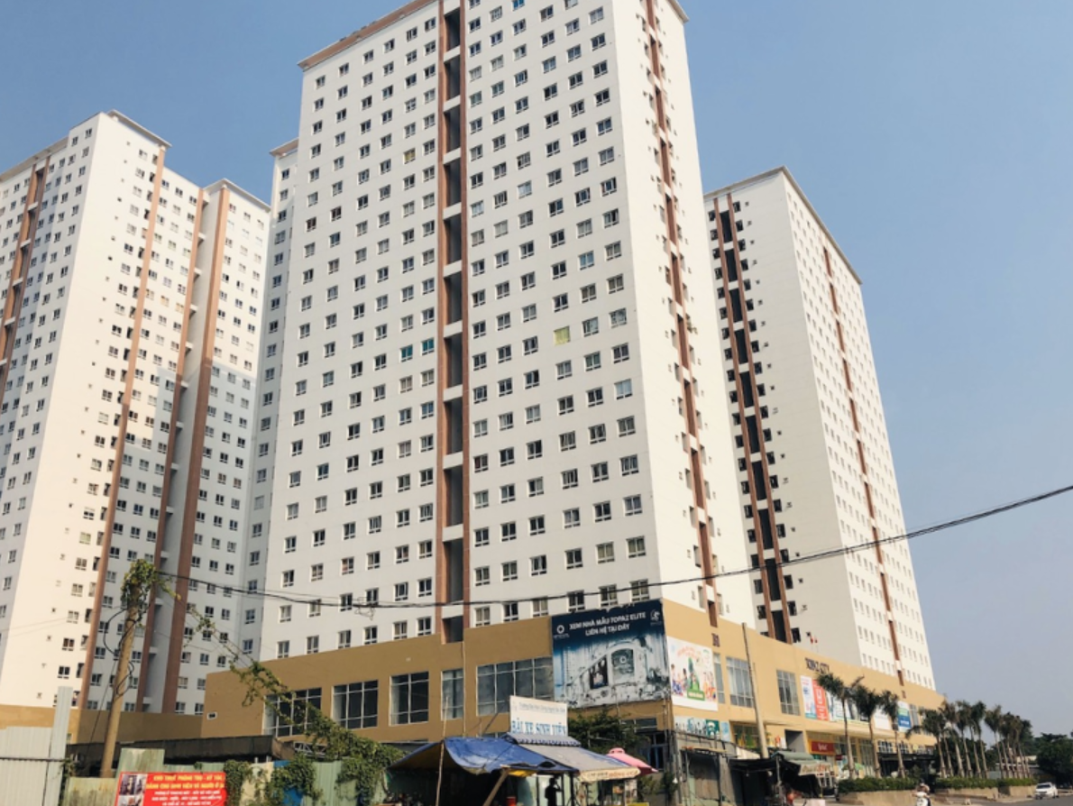 Khu phức hợp Topaz City do Vạn Thái làm chủ đầu tư, nằm trong dự án khu Công viên Văn hóa – Du lịch – Thể thao tại quận 8