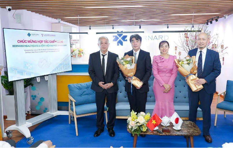 Bernard Healthcare partners with the Yamanashi University Hospital.