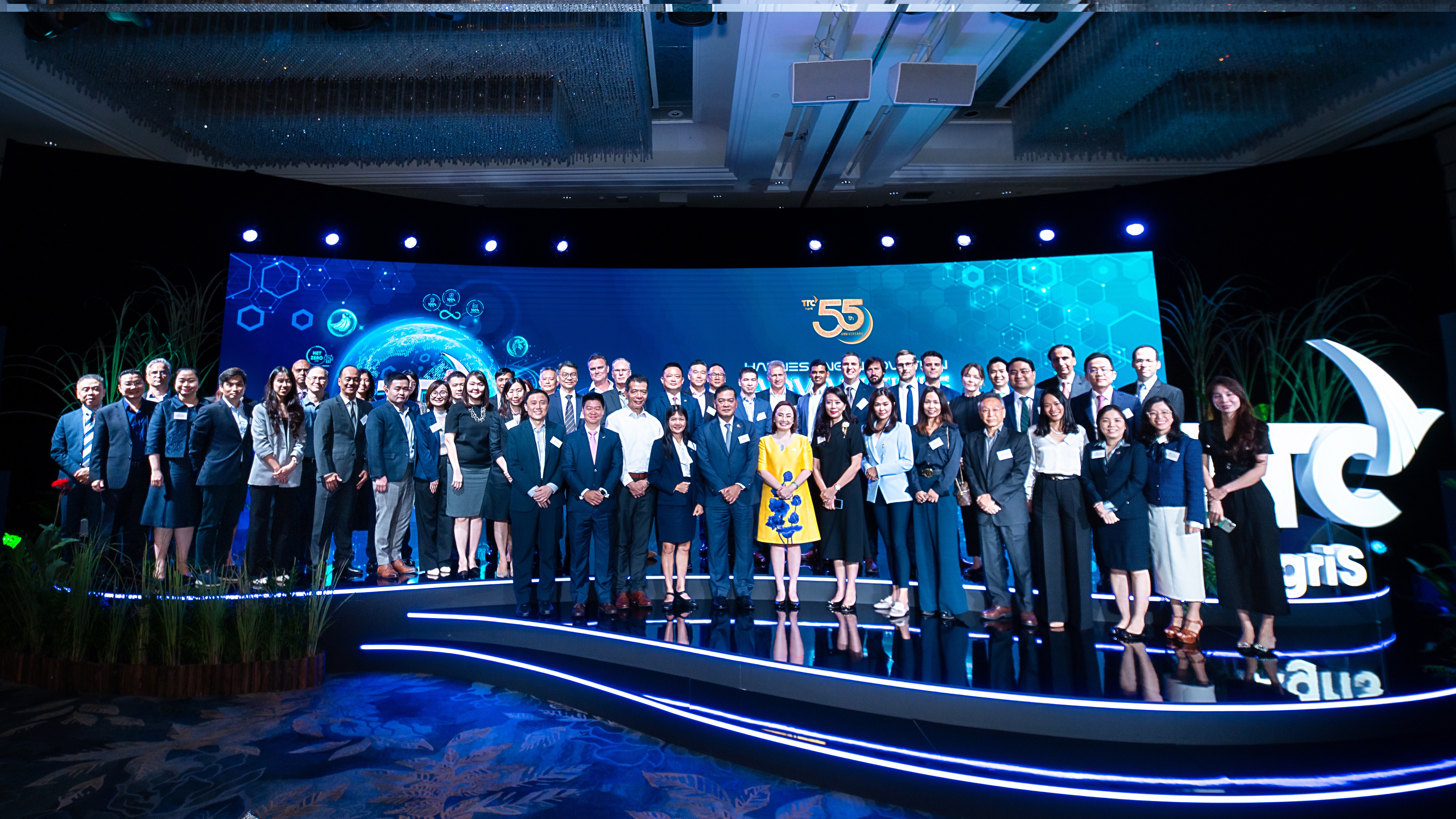 Bà Ức My cùng các nhà đầu tư và đối tác quốc tế trong ngày TTC AgriS International Partner Day 2024.