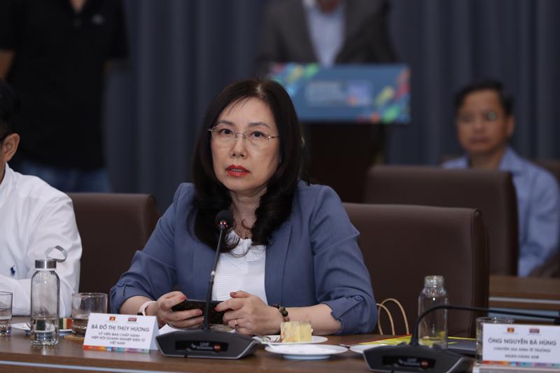 Bà Đỗ Thị Thúy Hương, Phó Chủ tịch Hiệp hội Công nghiệp Hỗ trợ Việt Nam (VASI).