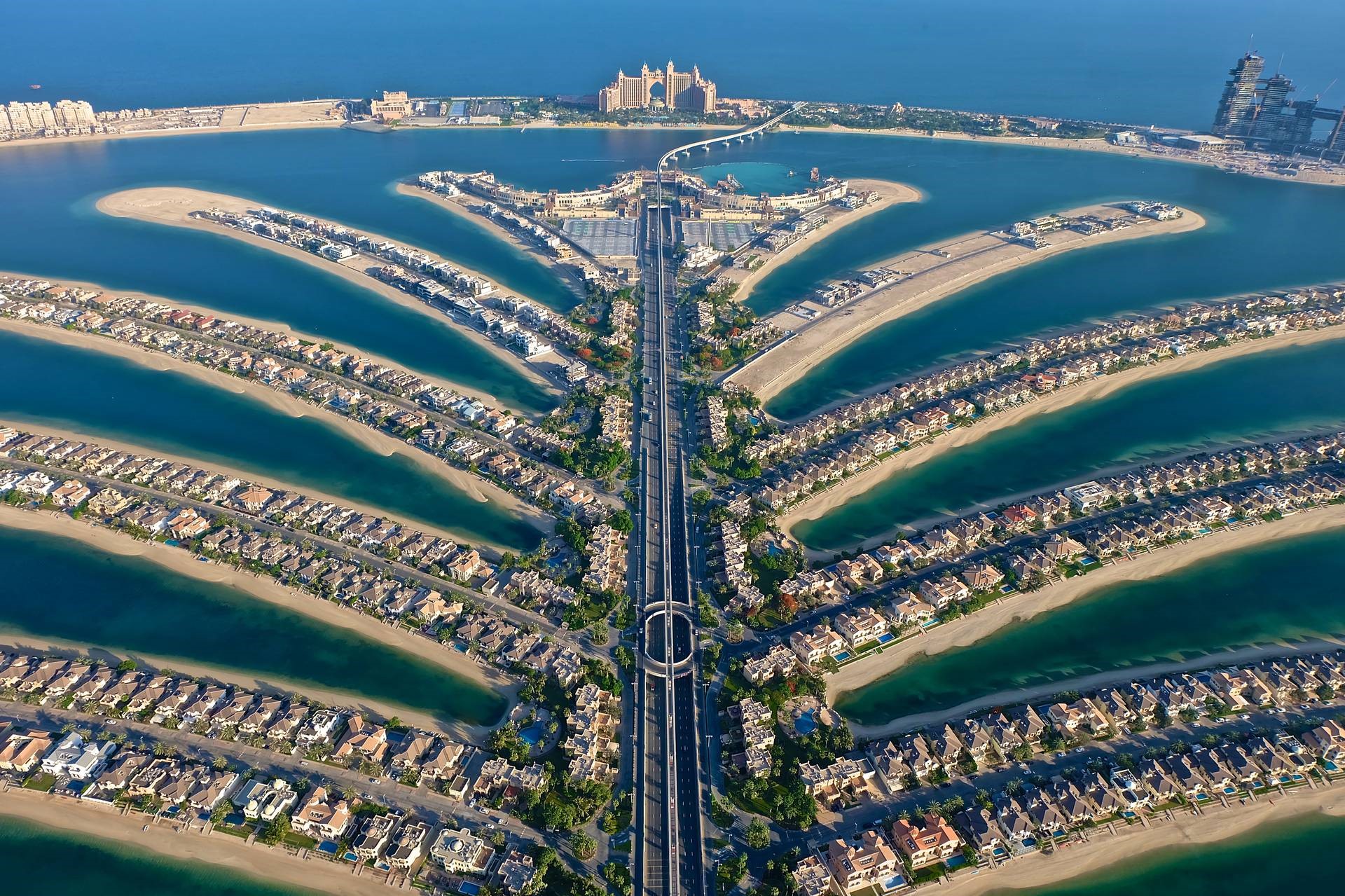 Palm Jebel Ali Island đang xây dựng được kỳ vọng sẽ là trung tâm du lịch nghỉ dưỡng và giao thương quốc tế hàng đầu tại UEA.