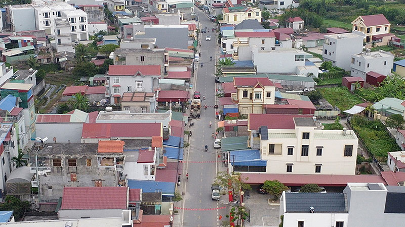 Xã Đồng Thái (huyện An Dương) thay đổi theo hướng đô thị hoá sau khi được đầu tư xây dựng nông thôn mới kiểu mẫu 