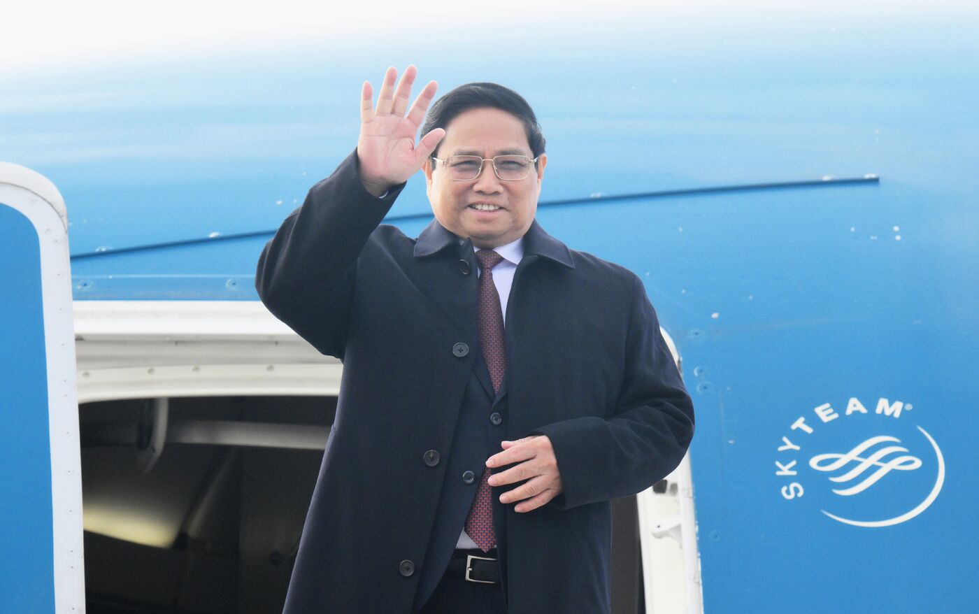 Thủ tướng Phạm Minh Chính tới Nga, bắt đầu chuyến công tác tham dự Hội nghị BRICS mở rộng. Ảnh: brics-russia2024