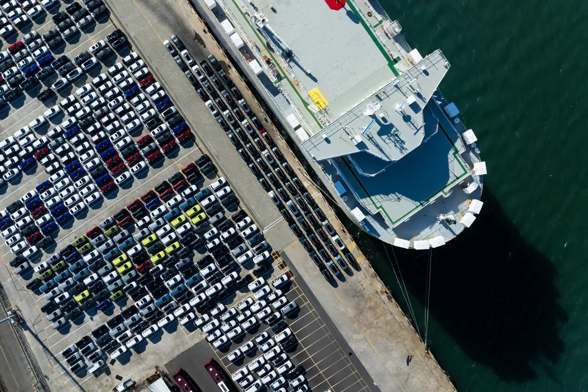 Hàn Quốc là một trong những nước xuất khẩu lớn nhất thế giới - Ảnh: Bloomberg