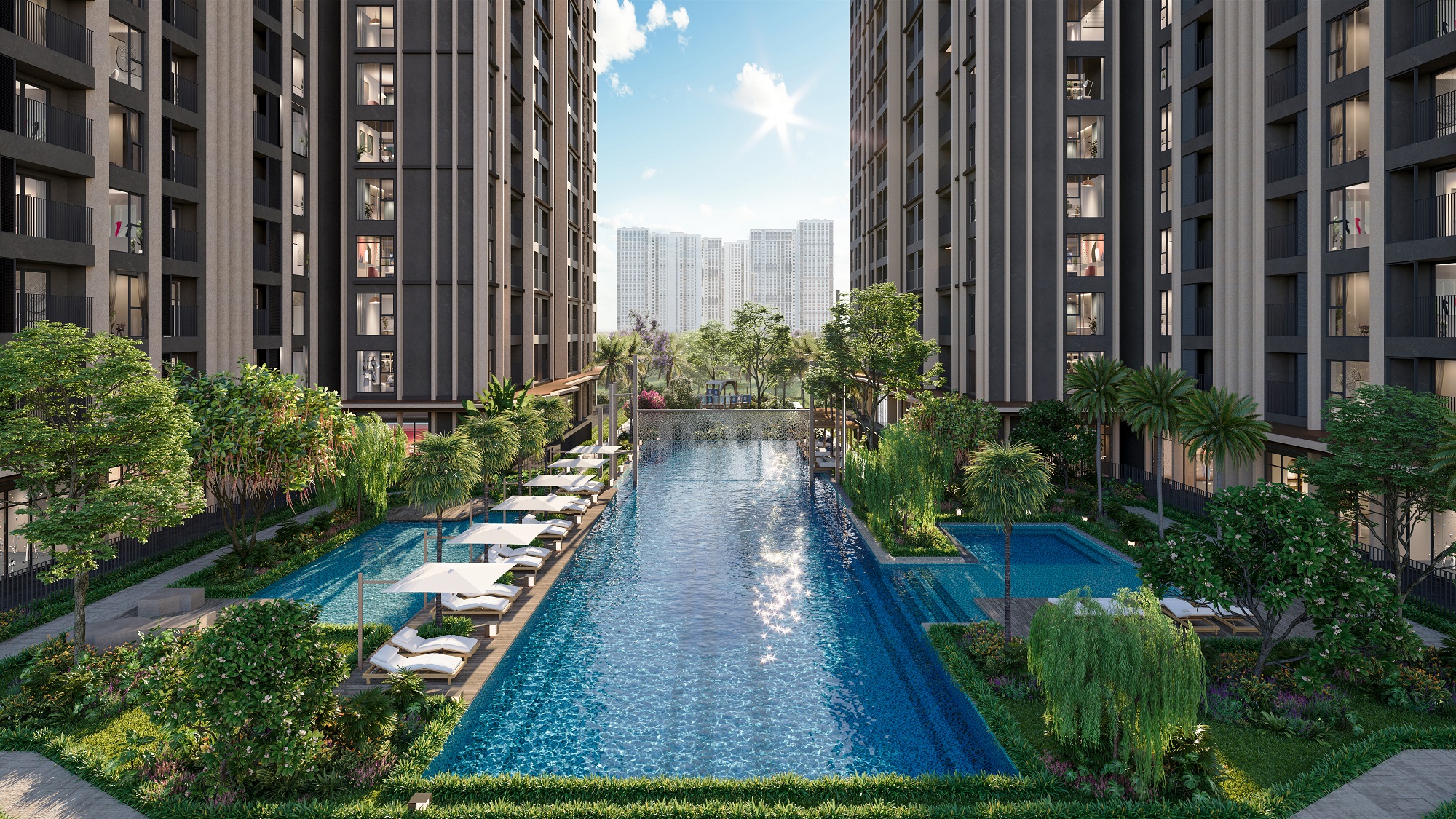 Tiện ích và không gian sống chuẩn nghỉ dưỡng tại The Victoria.